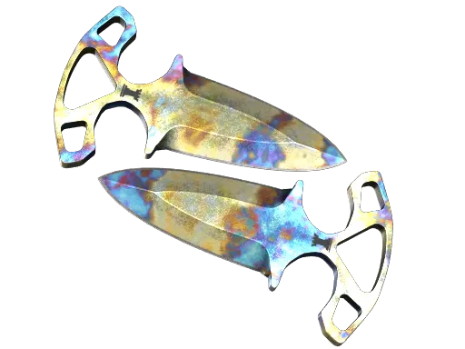 ★ Shadow Daggers | Case Hardened (Battle-Scarred)