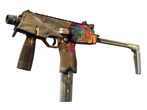 StatTrak™ MP9 | Starlight Protector (Battle-Scarred)