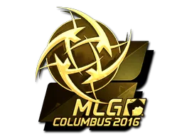 Sticker | Ninjas in Pyjamas (Gold) | MLG Columbus 2016