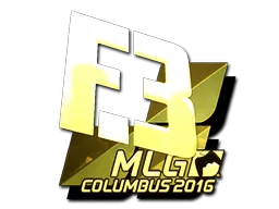 Sticker | Flipsid3 Tactics (Gold) | MLG Columbus 2016