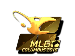 Sticker | mousesports (Gold) | MLG Columbus 2016