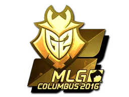Sticker | G2 Esports (Gold) | MLG Columbus 2016