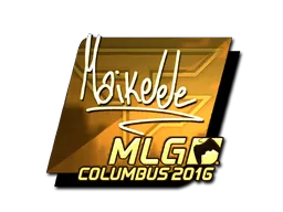 Sticker | Maikelele (Gold) | MLG Columbus 2016