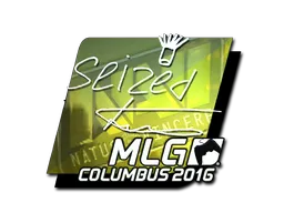 Sticker | seized | MLG Columbus 2016
