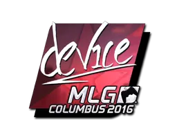 Sticker | device | MLG Columbus 2016