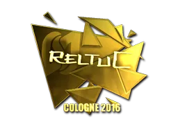 Sticker | reltuC (Gold) | Cologne 2016