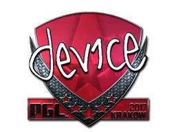Sticker | device | Krakow 2017