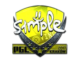 Sticker | s1mple | Krakow 2017