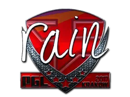 Sticker | rain | Krakow 2017