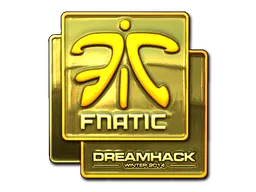 Sticker | Fnatic (Gold) | DreamHack 2014
