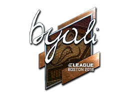 Sticker | byali (Foil) | Boston 2018
