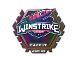 Sticker | Winstrike Team (Holo) | London 2018