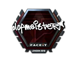 Sticker | olofmeister | London 2018