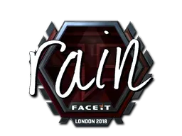 Sticker | rain | London 2018
