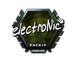 Sticker | electronic | London 2018