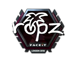 Sticker | ropz | London 2018