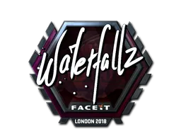 Sticker | waterfaLLZ | London 2018