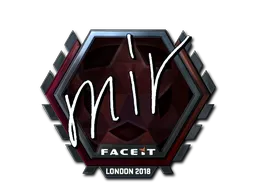 Sticker | mir | London 2018