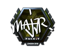 Sticker | MAJ3R | London 2018