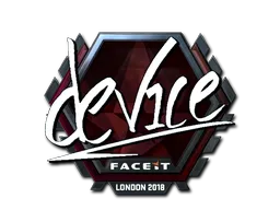 Sticker | device | London 2018