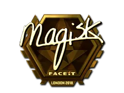 Sticker | Magisk (Gold) | London 2018