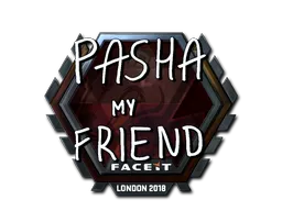 Sticker | pashaBiceps | London 2018