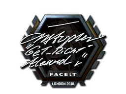 Sticker | GeT_RiGhT | London 2018