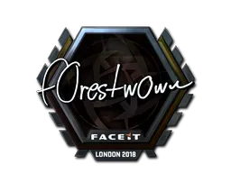 Sticker | f0rest | London 2018