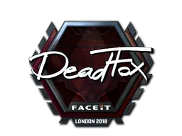Sticker | DeadFox | London 2018