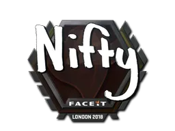 Sticker | Nifty | London 2018
