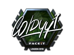 Sticker | COLDYY1 | London 2018