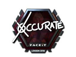 Sticker | xccurate | London 2018
