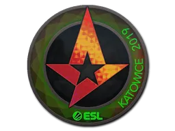 Sticker | Astralis (Holo) | Katowice 2019