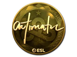 Sticker | autimatic (Gold) | Katowice 2019