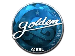Sticker | Golden | Katowice 2019