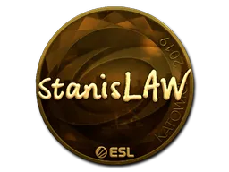 Sticker | stanislaw (Gold) | Katowice 2019