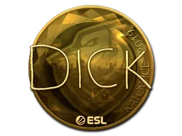 Sticker | DickStacy (Gold) | Katowice 2019