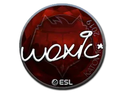 Sticker | woxic | Katowice 2019