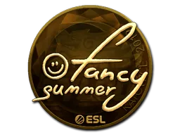 Sticker | Summer (Gold) | Katowice 2019