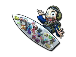 Sticker | Sticker Bomb Surf Ava