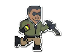 Sticker | Retro Leet