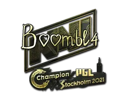Sticker | Boombl4 | Stockholm 2021