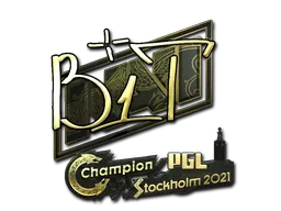 Sticker | b1t | Stockholm 2021