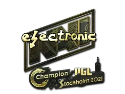 Sticker | electroNic | Stockholm 2021