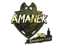 Sticker | AMANEK | Stockholm 2021