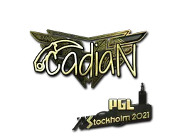 Sticker | cadiaN | Stockholm 2021