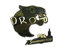 Sticker | drop | Stockholm 2021