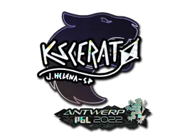 Sticker | KSCERATO (Glitter) | Antwerp 2022
