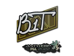 Sticker | b1t | Antwerp 2022