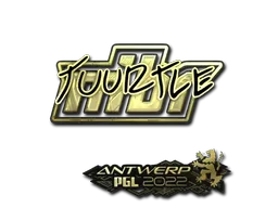 Sticker | Tuurtle (Gold) | Antwerp 2022